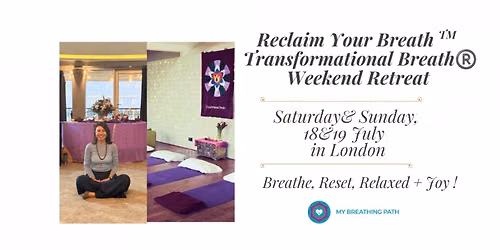 Transformational Breath\u00ae Weekend London | Nervous System Reset & improve your health