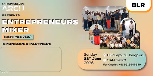 Entrepreneur's Mixer (Bengaluru)