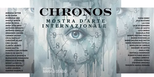 CHRONOS \u2013 IL TEMPO NELL\u2019ARTE CONTEMPORANEA