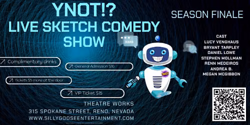 Ynot!? Live Sketch Comedy Show Finale