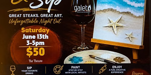 Paint & Sip Party