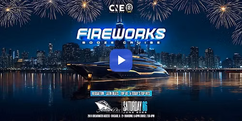 Reggaeton Fireworks Booze Cruise