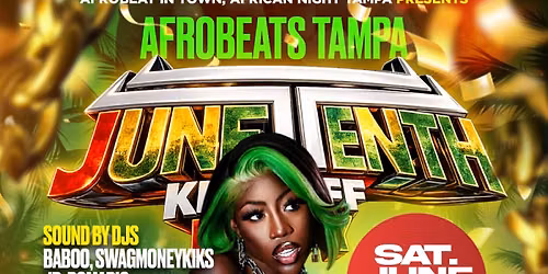 Afrobeats Juneteenth kick off party