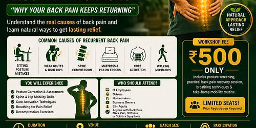 Back pain recovery workshop