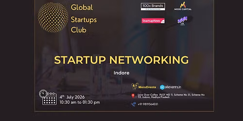 GLOBAL STARTUPS CLUB STARTUP NETWORKING Indore
