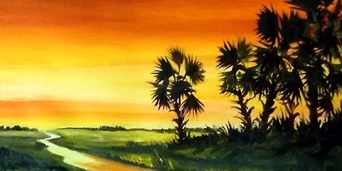 Summer Sunset Paint Night Social