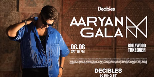 Bollywood Saturday with AARYAN GALA