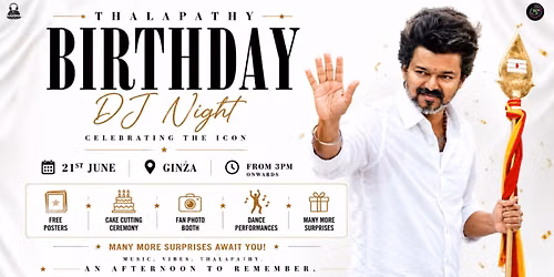 THALAPATHY BIRTHDAY DJ NIGHT \ud83d\udc51