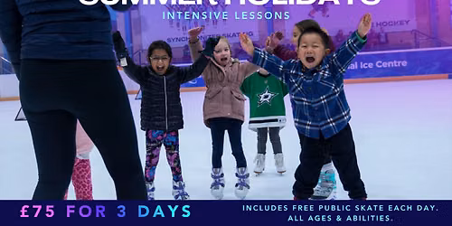 Intensive Ice Skating Lessons - Summer