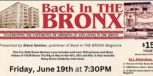 Back in the Bronx