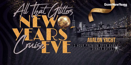 All That Glitters New Year's Eve Fireworks Party Cruise 2027
