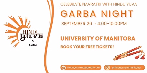 Hindu YUVA Navratri @ UofM 2026