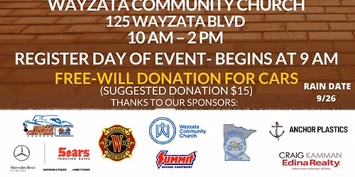 5th Annual Wayzata Charity Car Show