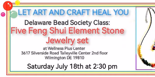Bead Society Class: Five Feng Shui Element Stone Jewelry set