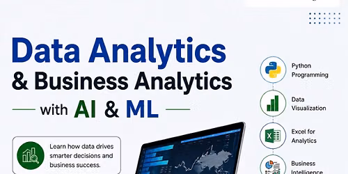Master Data Analytics & Business Analytics with AI & ML