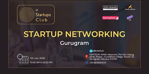 GLOBAL STARTUPS CLUB l STARTUP NETWORKING Gurugram 2026