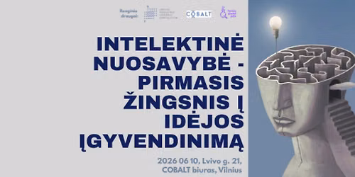 Intelektin\u0117 nuosavyb\u0117 - pirmasis \u017eingsnis \u012f id\u0117jos \u012fgyvendinim\u0105