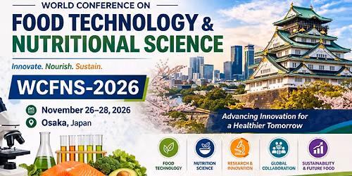 World Conference on Food Technology and Nutritional Science (WCFNS-2026)
