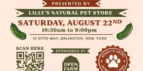 Eastdale Village Pickle Festival presented by Lilly\u2019s Natural Pet Store