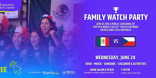 World Cup Family Watch Party