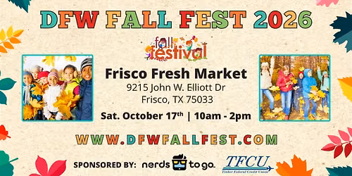 DFW Fall Fest 2026 at Frisco Fresh Market