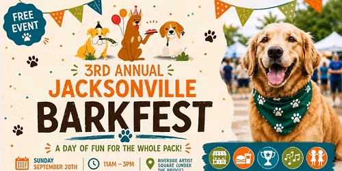 3rd Annual Jacksonville Barkfest
