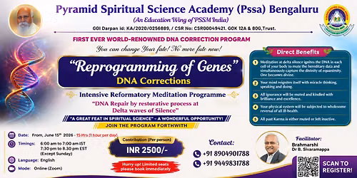 Reprogramming of Genes (DNA Corrections)