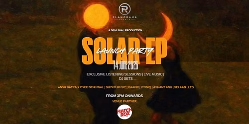 SOLAR EP - Launch Party