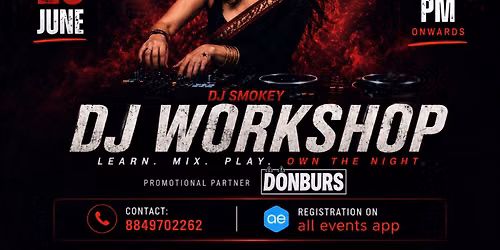 DJ Workshop with Mumbai-Based DJ Artist DJ Smokey