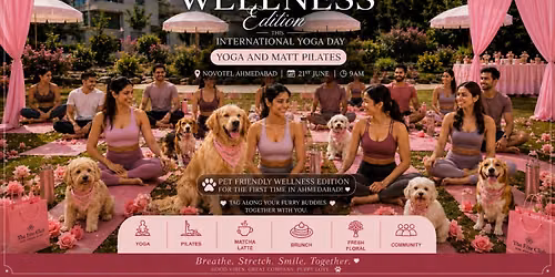 1st Luxury Wellness Edition - Yoga and Matt Pilates  | Matcha and Latte | Brunch and Fresh Florals.