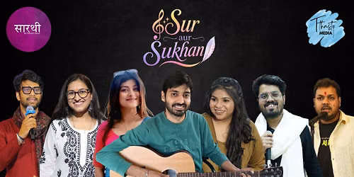 SUR AUR SUKHAN - 8 Aug - Tthastu Media - Poetry Show