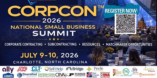 CorpCon\u2122 2026 - National Small Business Summit for Corporate Contracting