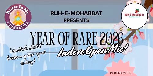 Year of Rare 2026 Open Mic 