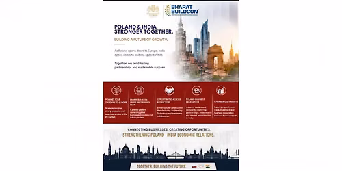 Poland-India Trade & Innovation Summit @ Bharat Buildcon 2026: Exclusive B2B and B2G Networking
