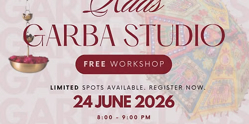Raas Garba Studio \u2014 Free Workshop