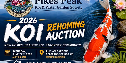 PPKWGS Koi Rehoming Auction