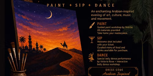 Arabian Paint N' Sip