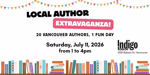 Local Author Extravaganza at Indigo Robson