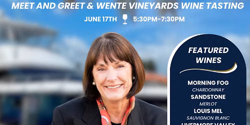 Women of Wine: Carolyn Wente Meet & Greet & Wine Tasting at Shooters Waterfront