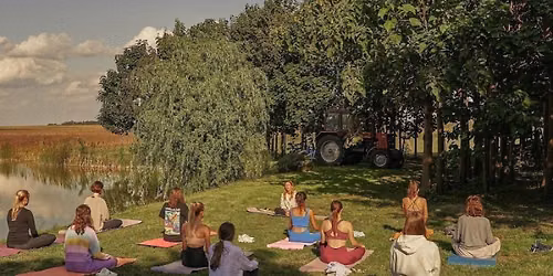 A Morning of Yoga Outdoors