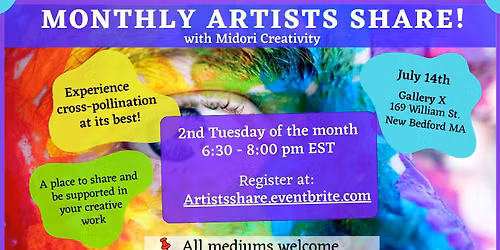 Monthly Artists Share!