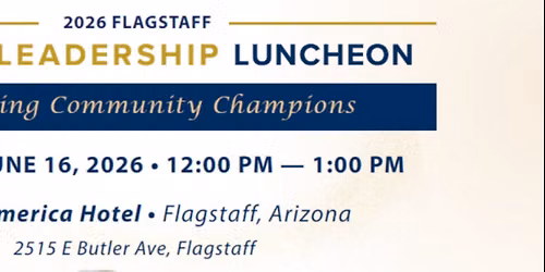 Trail to Leadership Luncheon Honors Flagstaff Community Leader Sybil Smith