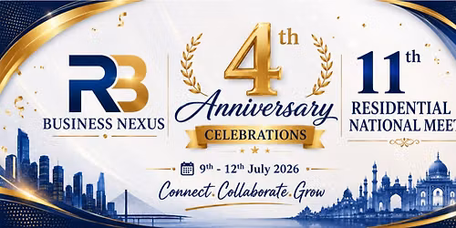 11th Residential National Business Networking Meet in Goa - Curtain Raiser! | Online