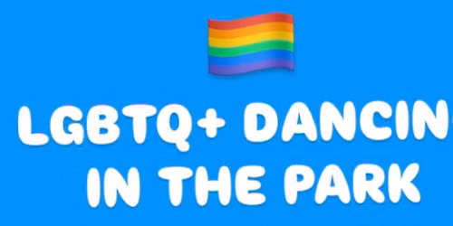 LINE DANCING IN THE PARK (a pride celebration)