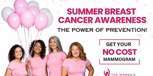 Women\u2019s Breast & Heart Initiative No-Cost Mammogram Screenings
