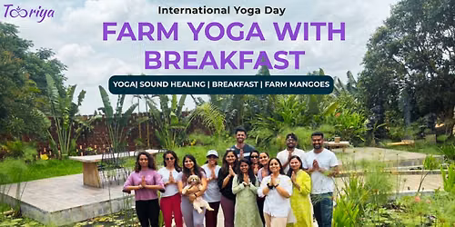 Yoga Day in Bangalore farm with travel