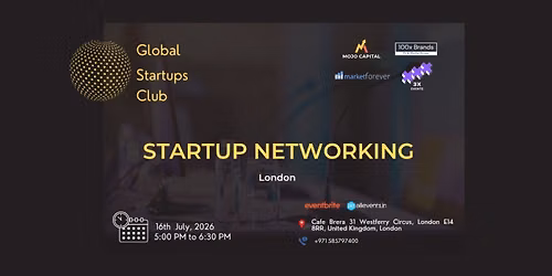 GLOBAL STARTUPS CLUB l STARTUP NETWORKING London 2026