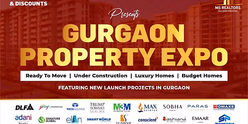 Gurgaon Property Expo in Gurgaon 2026 \u2014 Free Advisory for Professionals, July 11-12.