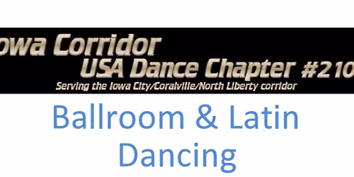 Ballroom and Latin Dancing at Old Brick, Friday, July 3, 7:00 pm