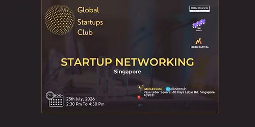 GLOBAL STARTUPS CLUB l STARTUP NETWORKING Singapore 2026